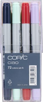 Copic Ciao, Alcohol-based markers, 72 color Set A - Image 3